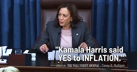 Kamala is Responsible for Inflation — Thanks A Lot! [Trump Ad]