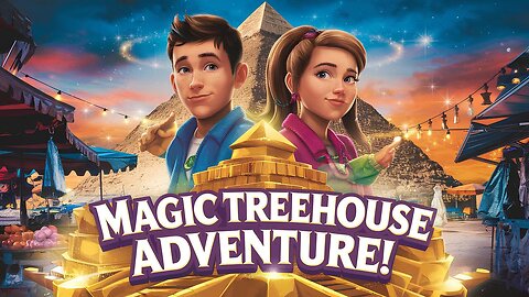 The Magic Treehouse Adventure: Jack & Annie's Ancient Egypt Journey!