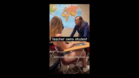 Woke student gets owned by teacher!