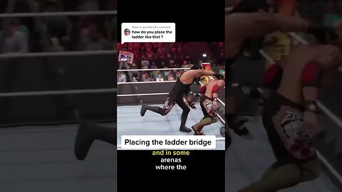 How to break a ladder in WWE 2K23 #wwe #gaming