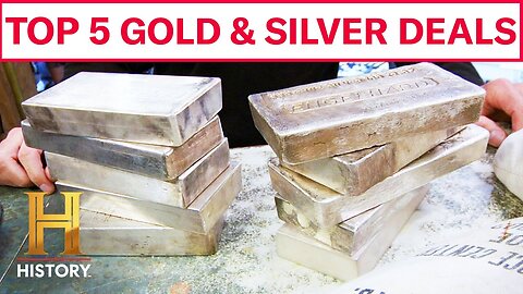 Pawn Stars: TOP 5 RARE GOLD & SILVER DEALS