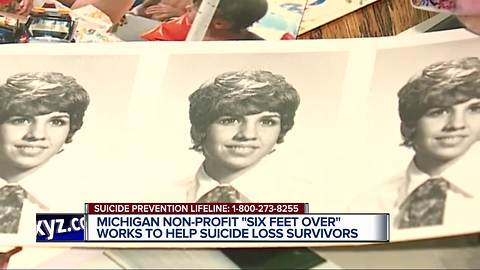 Stories of Hope: Six Feet Over helping families suffering loss from suicide