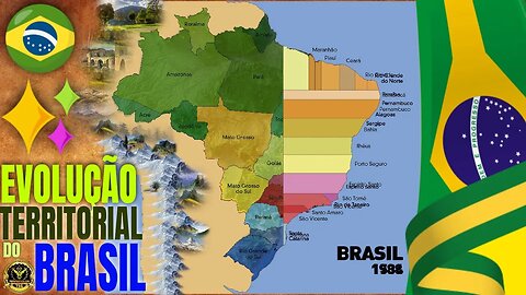 Evolução Territorial do Brasil do Século XVI aos Dias Atuais