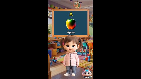 ABC phonics song of alphabet in english for kids learning Afor apple B for ball