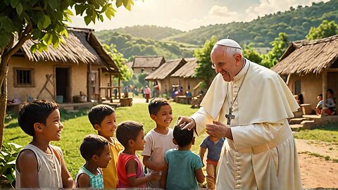 Pope Arrives in Remote Jungles of Papua New Guinea with Humanitarian Aid and Toys