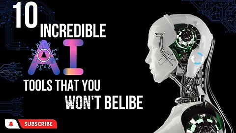 10 AI Tools YOU WON'T BELIEVE EXIST! that can make you 10000$ monthly.