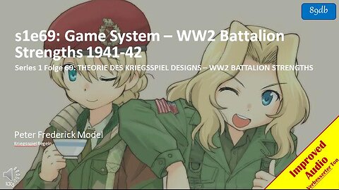 s1e69: Game System – WW2 Battalion Strengths 1941-42