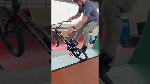 THE BMX SEAT GYRO!🌪️🤯 -Lawnmower Seat Spin #short