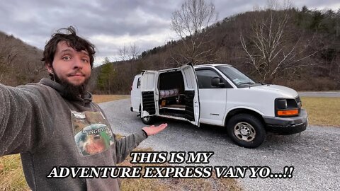 TOUR OF MY ADVENTURE EXPRESS VAN