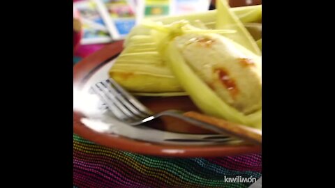 Corn Tamales with Cajeta