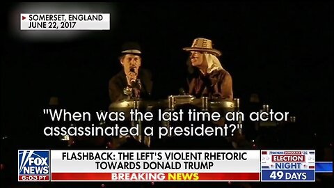 FLASHBACK: The Left's VIOLENT Rhetoric Towards Trump