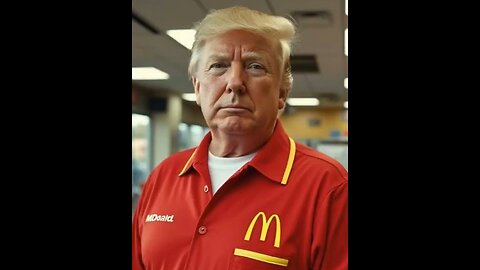 Another Trump At McDonald's Drive Thru Order