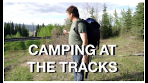 Camping By Main Rail Line