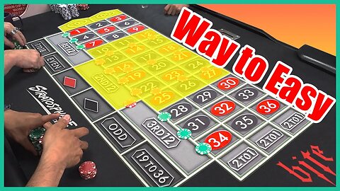 The Easiest Win on Roulette with this Strategy || Take the W