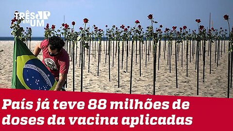 Brasil atinge marca de 500 mil mortes por COVID-19