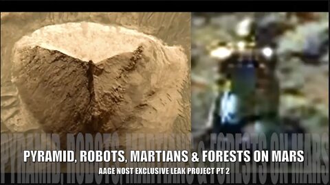 Robots, Pyramids & Vegetation Spotted on Mars with Cutting Edge Satellites & Rover, Aage Nost