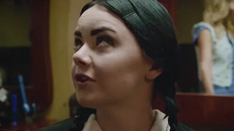 Adult Wednesday Addams s2e4 The Haircut