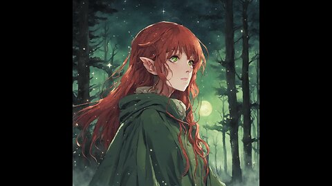 Elf maiden | instrumental music | white noise