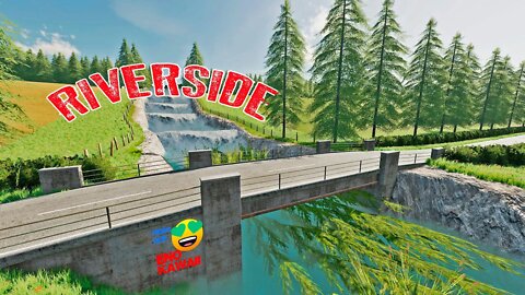 FS22 | MAP TOUR RIVERSIDE 22, este MAPA tiene DETALLES TOP | PC XBOX PS5 | Gameplay español