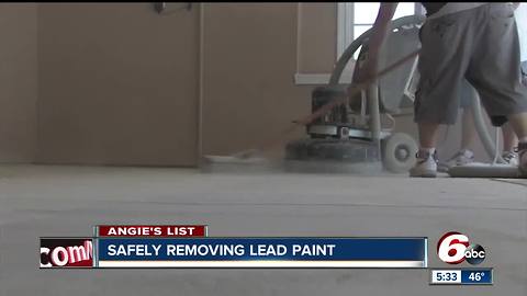 Angie's List: Safely removing lead paint