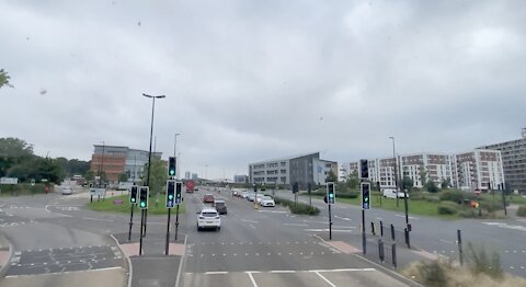 Double Decker Bus Time Lapse 4K