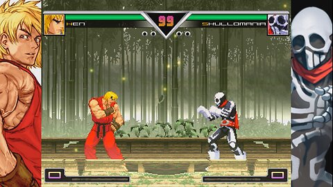 [MUGEN LIFEBAR] Megamix - Ken x Skullomania