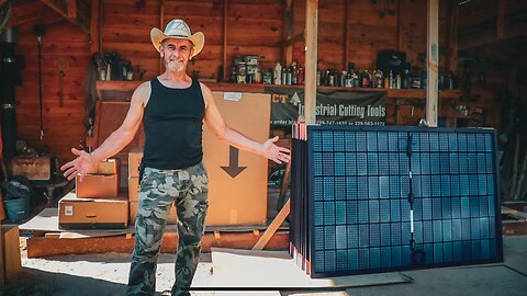 NEW OFF GRID SOLAR SYSTEM