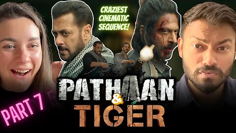 "Salman Khan's Surprise Cameo: Tiger Saves Pathan - Unforgettable Reaction to Epic Crossover!"