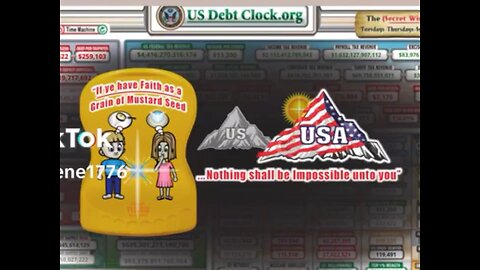 US DEBT CLOCK: YOU CAN DO ANYTHING, YOU DECIDE YOUR LIFE