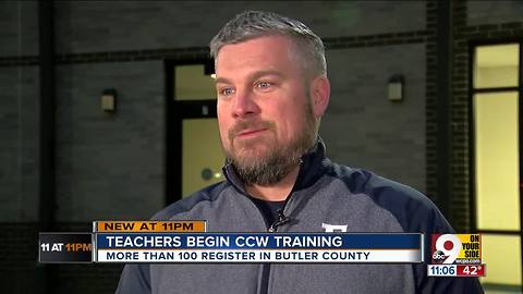 Educators take CCW class in Butler County