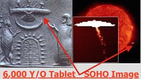 Huge Spaceship Caught Orbiting Sun,SOHO,NASA,ESA Images, Looks Exactly Like Anunnaki,Winged,Disk