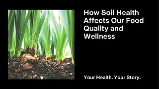 How Soil Health Affects Our Food Quality and Wellness