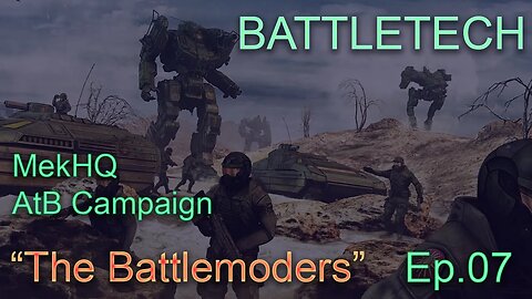 BATTLEMODE Plays: Battletech w/MekHQ Against the Bot | Ep. 007 | Stuck in the Mud