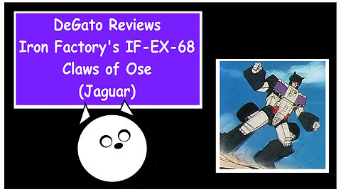 Iron Factory's IF-EX-68 Claw Of Ose (Jaguar) Review