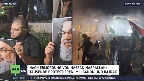 Nach Ermordung der Hisbollah-Spitze: Lage in Nahost hochexplosiv