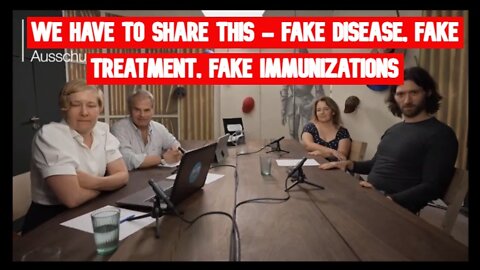 We Have To Share This - Fake Disease, Fake Treatment, Fake Immunizations!