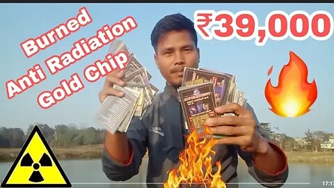 I burned 🔥🔥 ₹39,000 Anti Radiation Gold 🪙 Chip | MrRare | Mobile Radiation