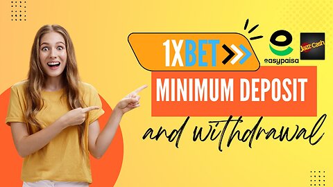 #1xbet minimum deposit and withdrawal || 1xbet deposit and withdrawal