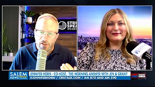 California bans voter ID requirements. Jennifer Horn with Bob Frantz on AMERICA First