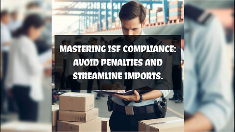 The ISF Penalty Impact: How to Avoid Fines and Delays.