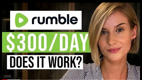 Rumble tutorial for beginners 2023 how to make money online by rumble