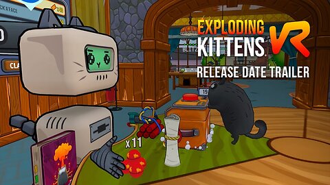 Exploding Kittens VR | Release Trailer | Meta Quest Platform