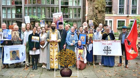 Orthodox Christians Participate in London’s Annual Pro-Life March