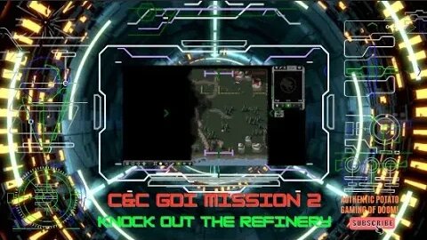 OpenRA, Command & Conquer: Tiberian Dawn; GDI, mission 2: Knock Out The Refinery