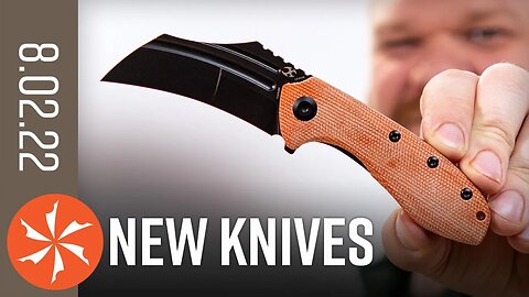 New Knives for the Week, Part 1 - August 2nd, 2022 Just In at KnifeCenter.com