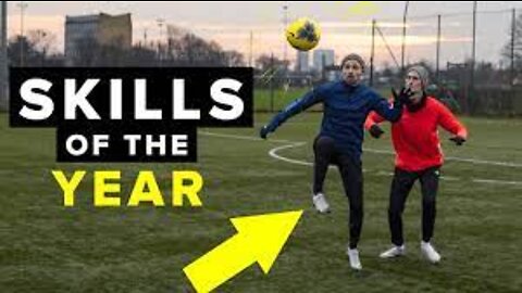 Learn FOUR Amazing Football Skills! CAN YOU DO THIS!?