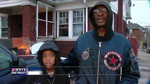 Detroit 10-year-old saves family, dogs after home catches on fire