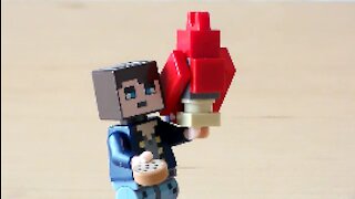 Lego Minecraft Parrot Tutorial