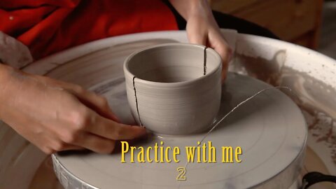 I cut my mug again and progress is here ! Practice with me #2