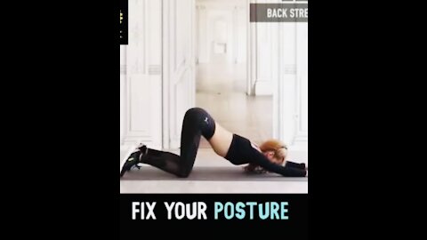 Easy and quick stretch for busy people